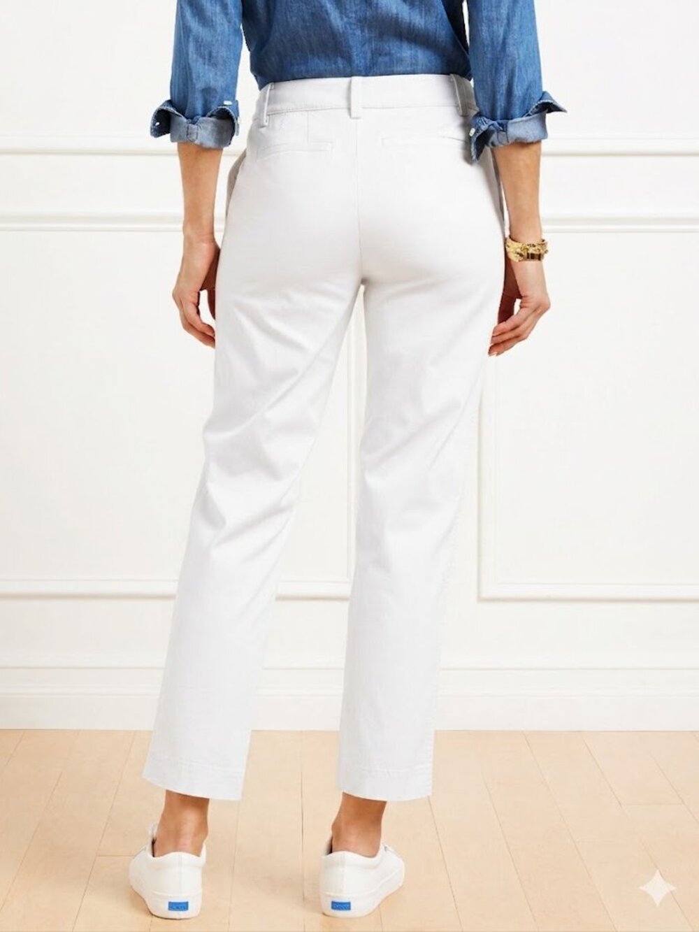 Talbot's Perfect Crop Pant 10